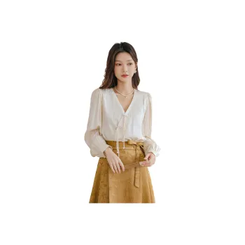 CLUB NEWS Shirt Women's Apricot