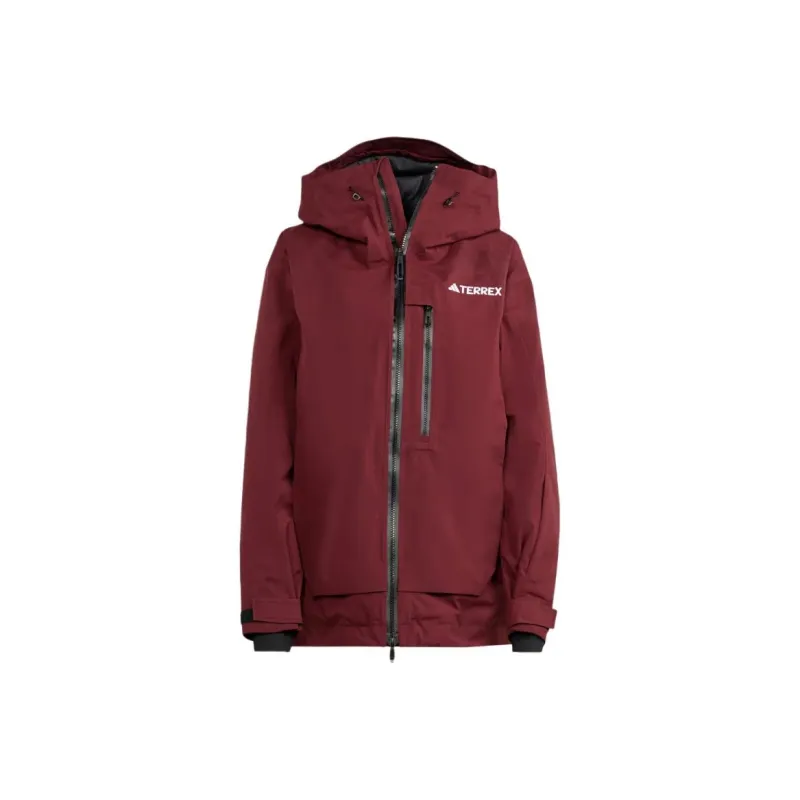 Adidas Xperior 2L Insulated RAIN.RDY Jacket Jacket Women's Dark Shadow Red-0