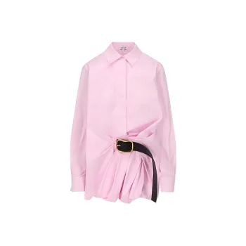 LOEWE Belted Shirt 'Pink'