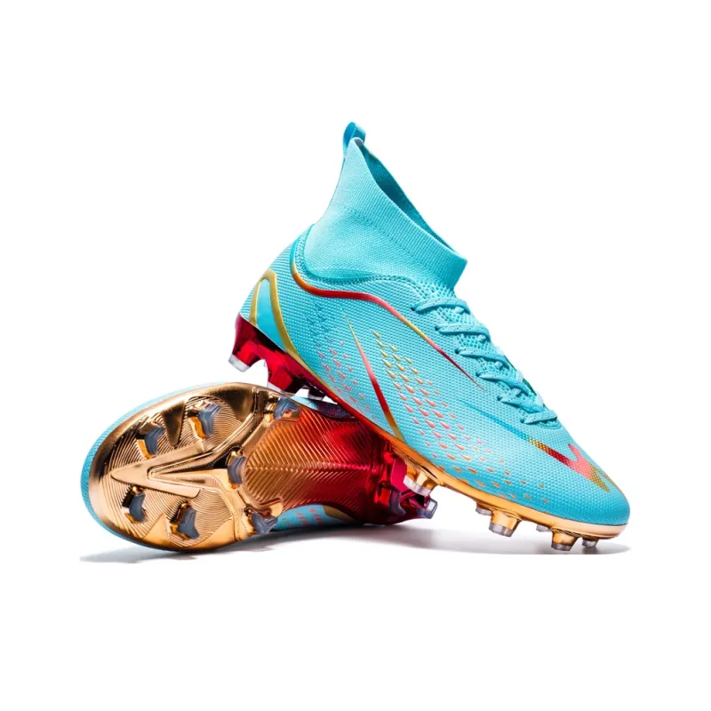 Binary Shock Absorbers With Slip Resistant And Abrasion Resistant Properties Soccer Shoes Unisex Monthly Payment-4