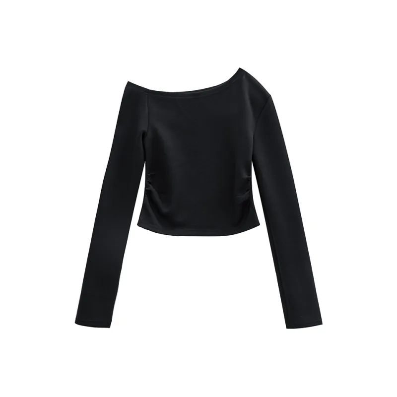 EDX Crop Tops Women's Black-1