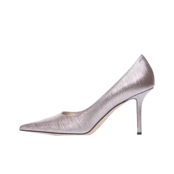 Jimmy Choo LOVE Slim Heel High Heels 8cm Women's Purple