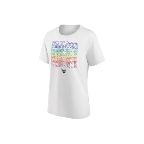 NBA Fanatics Charlotte Hornets Team T-Shirt Women's White