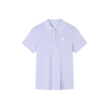 Anta Variety Training Collection Polo Shirt Women's Fairy Bean Purple
