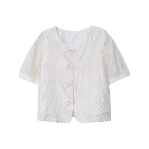 CHARM PICK Shirts Women's White