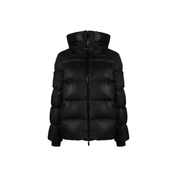 Moncler Logo-print Hooded Down Jacket