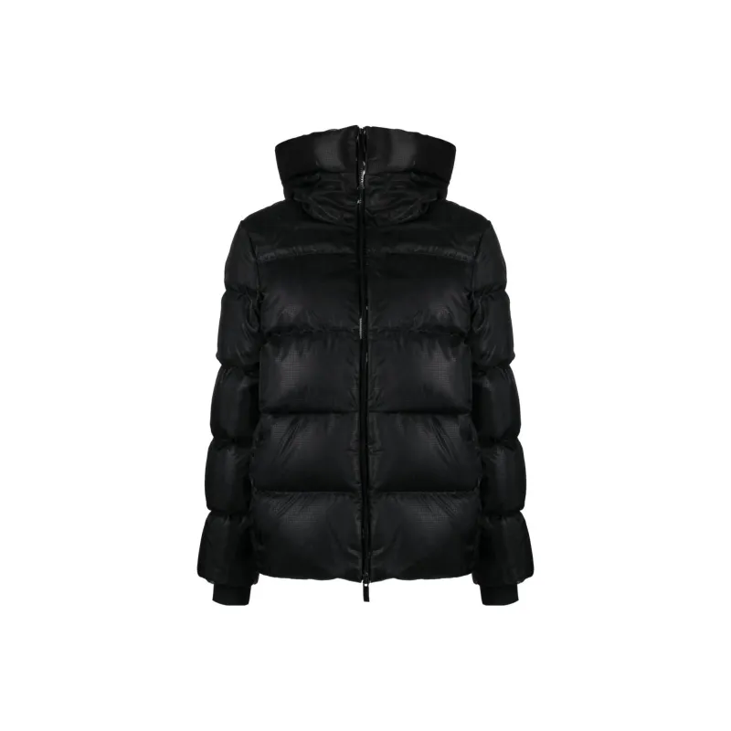 Moncler Logo-print Hooded Down Jacket-0