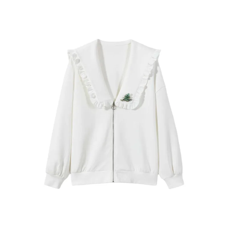 EICHITOO Jackets & Coats Women's Raw White-0