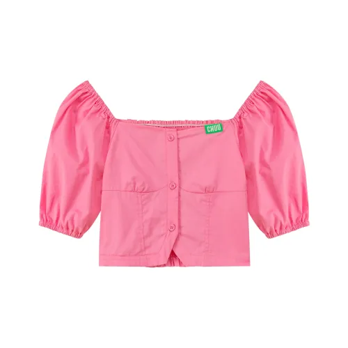 CHUU Shirts Women's Strawberry Pink