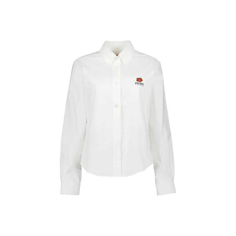 KENZO X Nigo SS23 Co branded Series Shirts Women's White-0