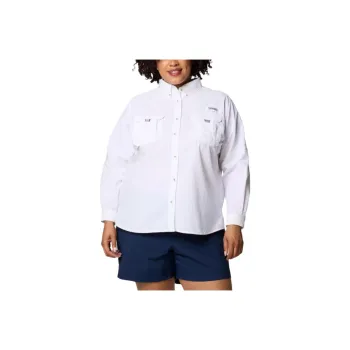 Columbia PFG Bahama Women's Long Sleeve Shirt Shirt Women's White