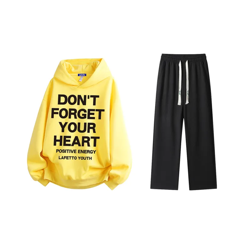 Lafetto Sweatshirt Sets Unisex-2