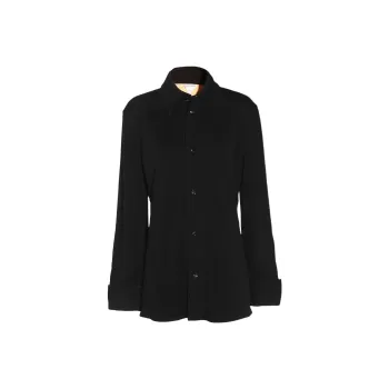 Bottega Veneta Notebook Detailed Regular Fit Shirt
