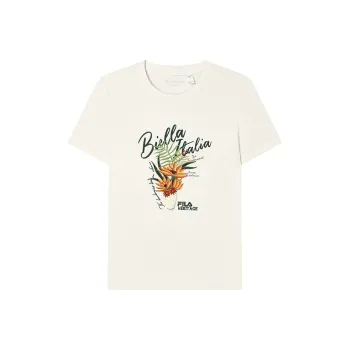 FILA x LUSUO T Shirt Women's Oatmeal Beige