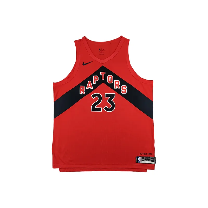 Nike x NBA Toronto Raptors Basketball Jersey Unisex Red-0