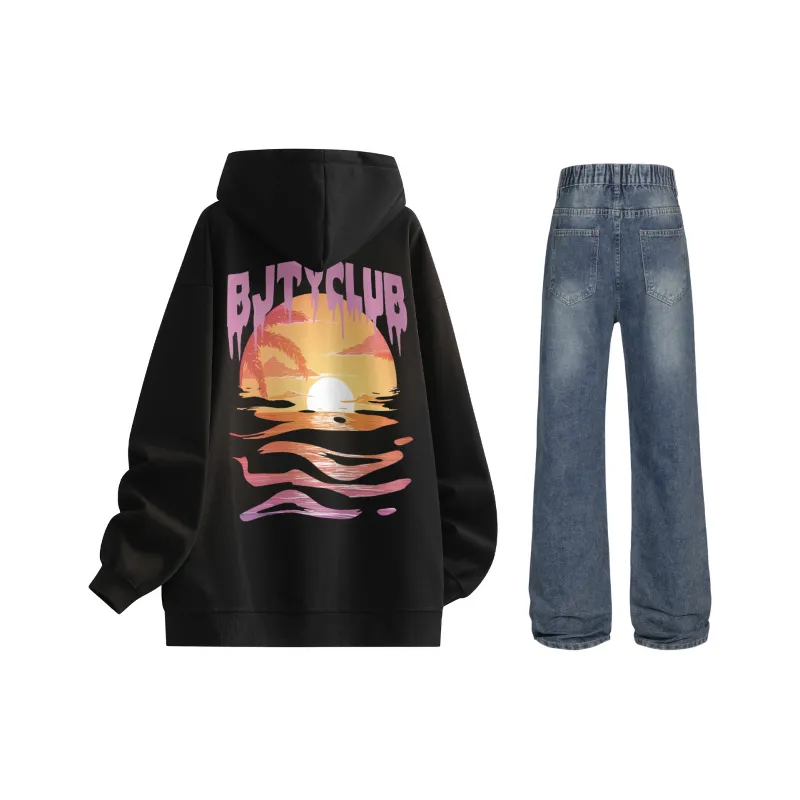 BJTY Sweatshirt Sets Unisex-30