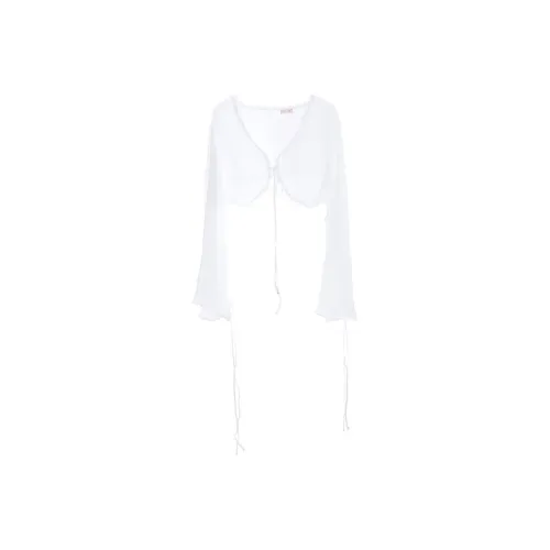 Blovelan Chiffon Shirts Women's