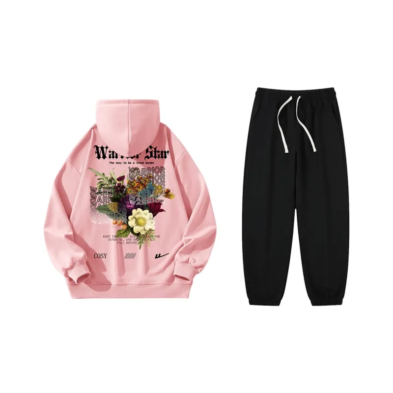 WARRIOR Sweatshirt Sets Unisex-4