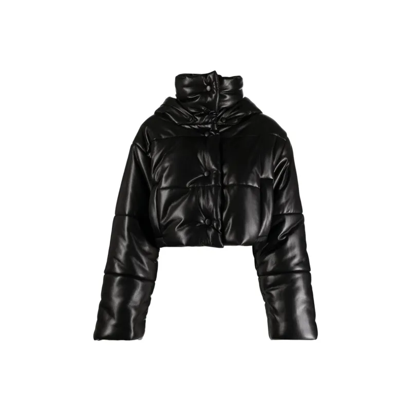 NANUSHKA Hooded Funnel Neck Puffer Jacket-0