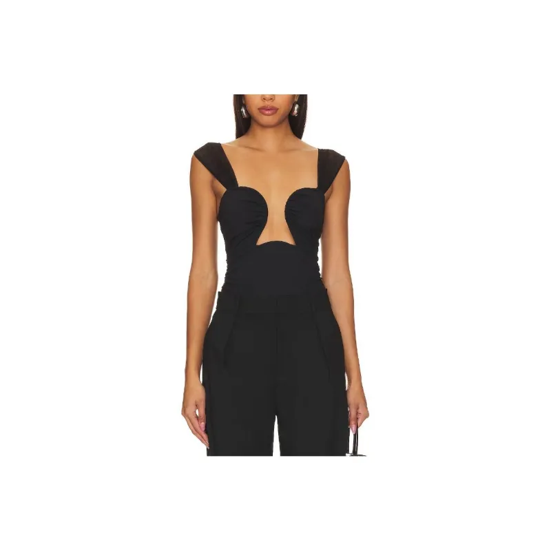 FREE PEOPLE Bodysuits Women's Black-0