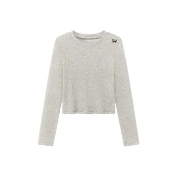 CHUU T Shirts Women's Medium Heather Gray