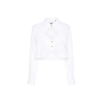 Vivienne Westwood Cut Out Cropped Shirt
