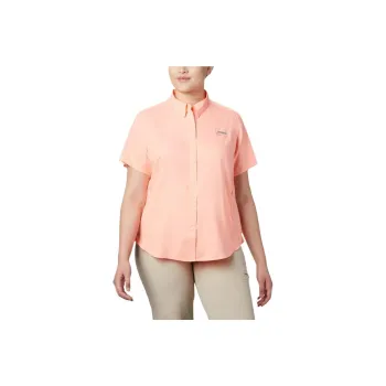 Columbia PFG Tamiami Shirts Women's Pink