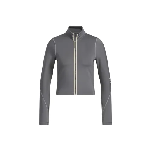 Adidas FW24 Sweatshirt Women's Dark Gray/Yellow