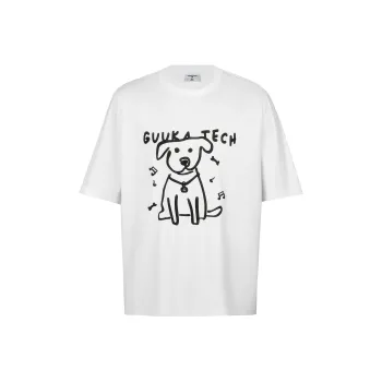 GUUKA TECH T Shirts Men White
