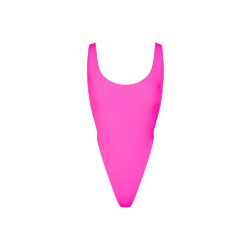 Skims Bodysuits Women's Neon Pink