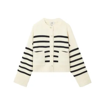COS Knitwear Women's White/Stripes