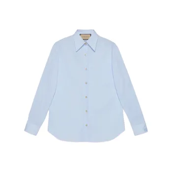 GUCCI Shirts Women's Blue