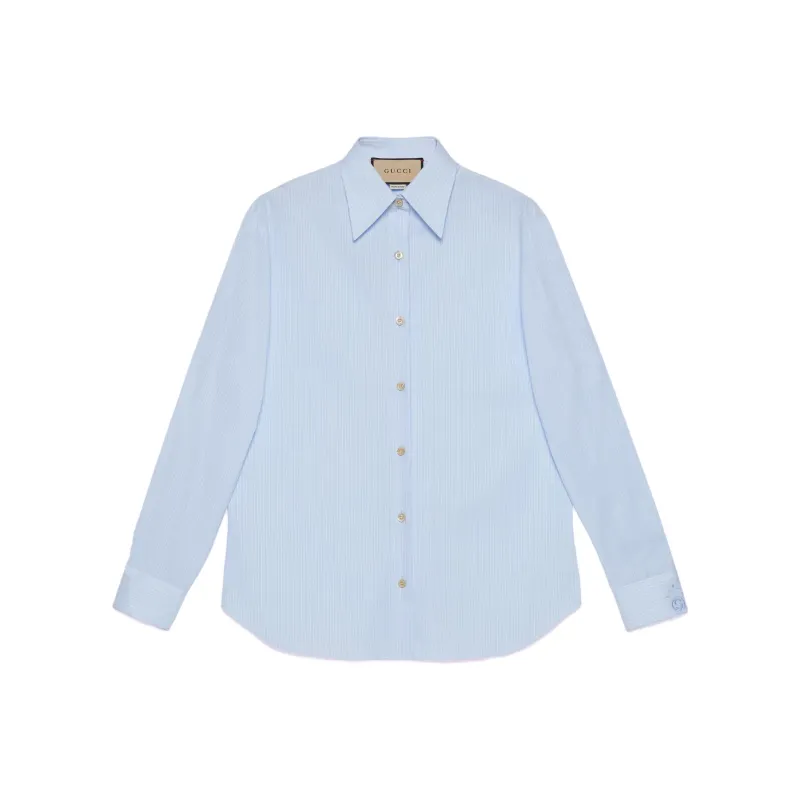 GUCCI Shirts Women's Blue-0