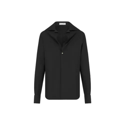 DIOR FW24 Black Cotton Poplin womens Women's Black