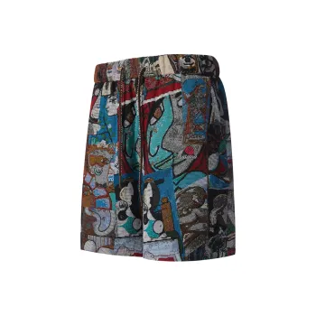 MESUCA Casual Shorts Unisex Roman Brown