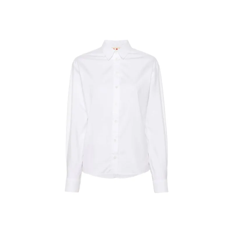 MARNI Plain Cotton Shirt-0
