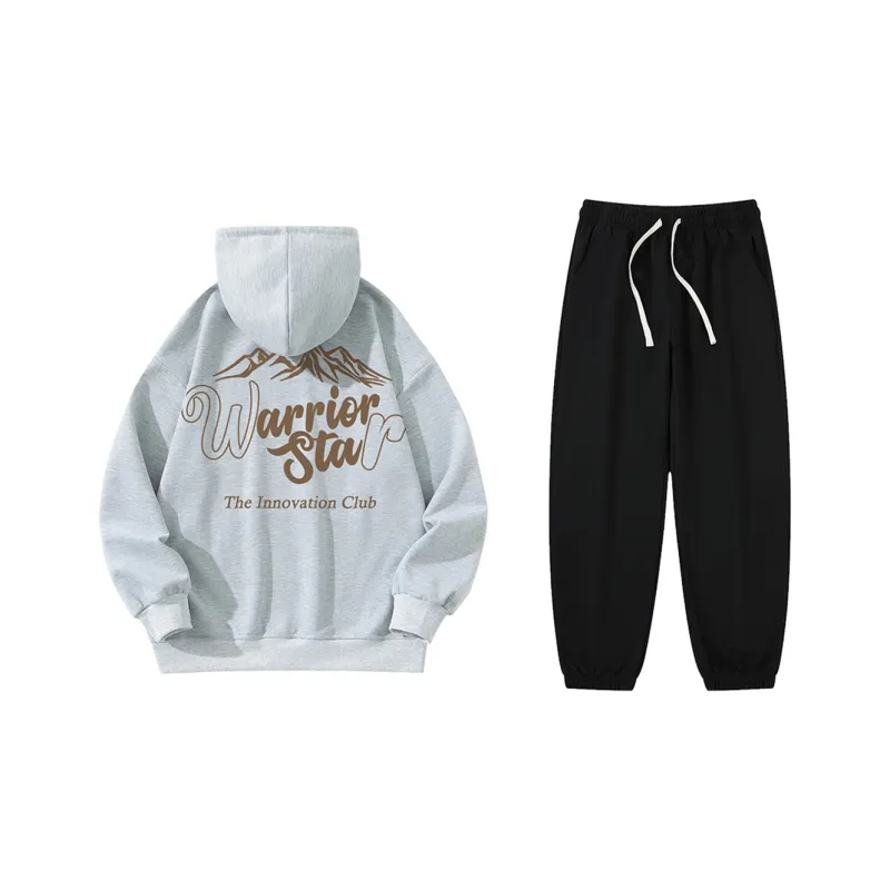 WARRIOR Sweatshirt Sets Unisex-12