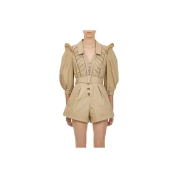 Self portrait Bodysuits Women's Khaki