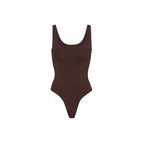 Skims Bodysuits Women's Cocoa Brown