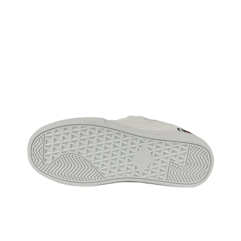 Rongchuan Slip Resistant, Abrasion Resistant, Lightweight, Height Increasing Low Top Skateboard Shoes Unisex All White-5