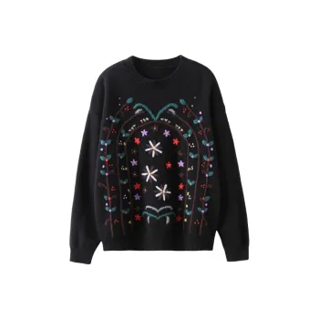 MAIGRE SIMHAT Cashmere Sweater Women's Black
