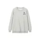 White Gray Fleece-Lined