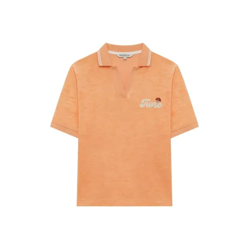 Teenie Weenie T Shirt Women's Orange