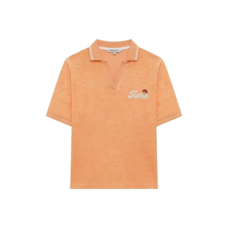 Teenie Weenie T Shirt Women's Orange-0