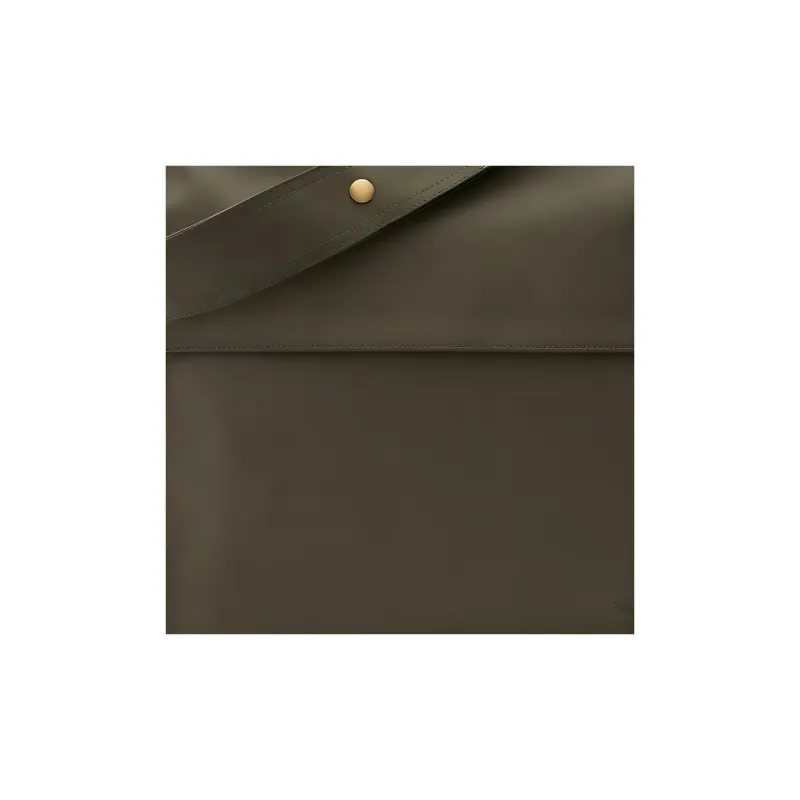 Burberry Polyester With Cotton And Lambskin Tote Bag, Shopping Bag, Crossbody Bag, Shoulder Bag Men's Olive Green-4