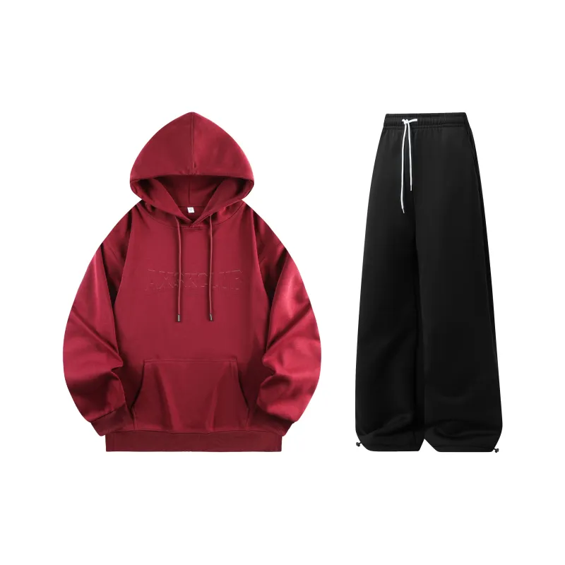 A.X.S.K Sweatshirt Sets Unisex-18