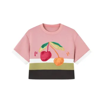 UOOYAA T-Shirts Women's Pink