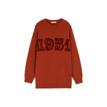 MaxMara SS23 Chinese New Year Cashmere Sweaters Women's Red