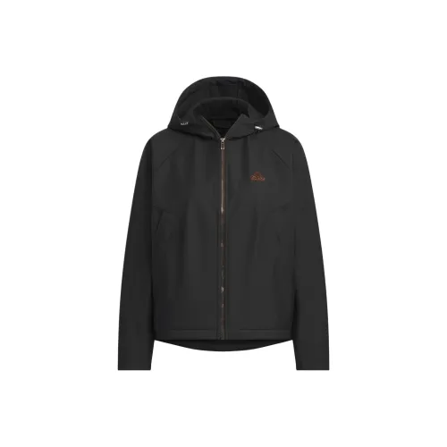 Adidas FW24 SOFTSHELL HOODED Jackets Coats Women's Black