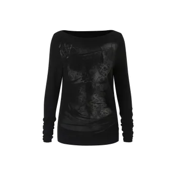 IMXS T Shirts Women's Black